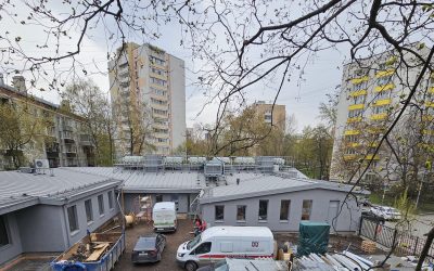 Реконструкция здания для Дата-центра С21 Стройковская